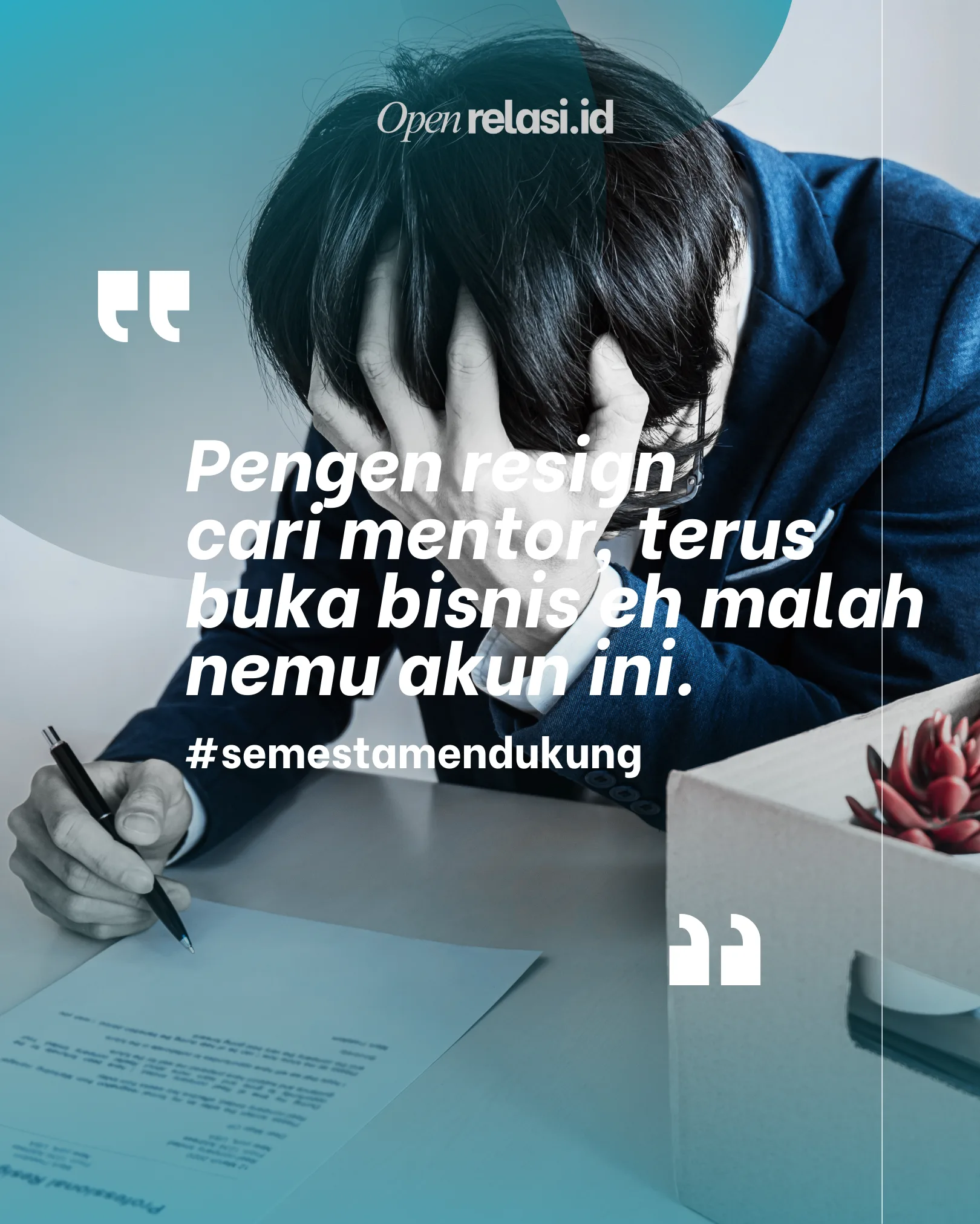 Konsisten Membuka Peluang